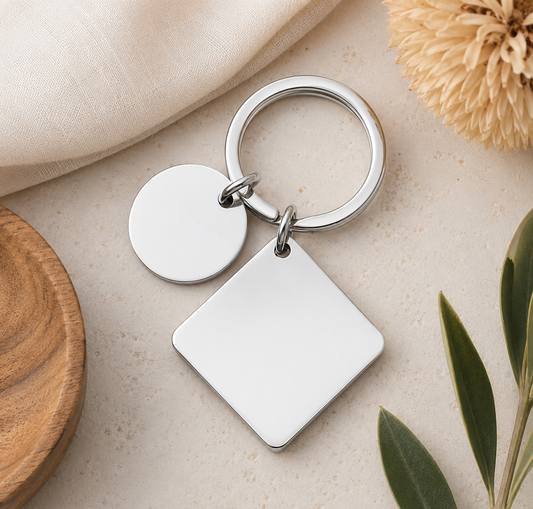 Porte-clé calendrier Argent