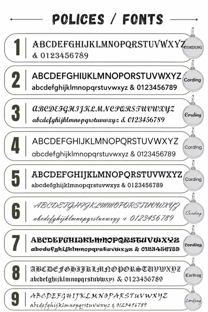 Bracelet Personnalisable Noir – Acier Inoxydable